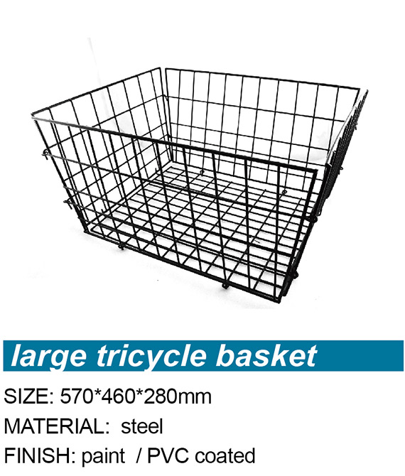 large tricycle basket